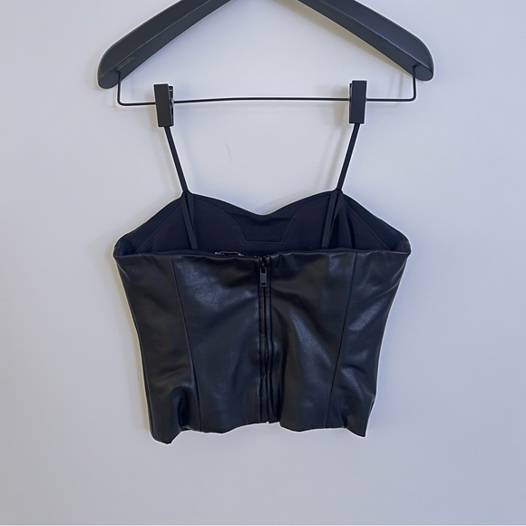 Aritzia - Talula - Leather Bustier - Picture 3 of 7